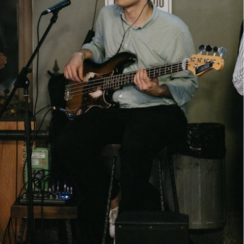 Man with a guitar